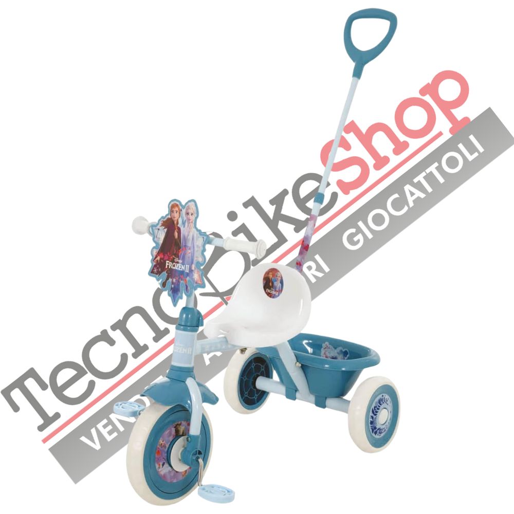 Triciclo a Pedali con Manico First Trike Disney FROZEN