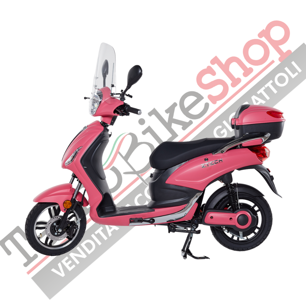 Image of Bici Elettrica Scooter Z-TECH ZT-09-FL 1000W 20Ah 60V Batteria Litio-Rosa