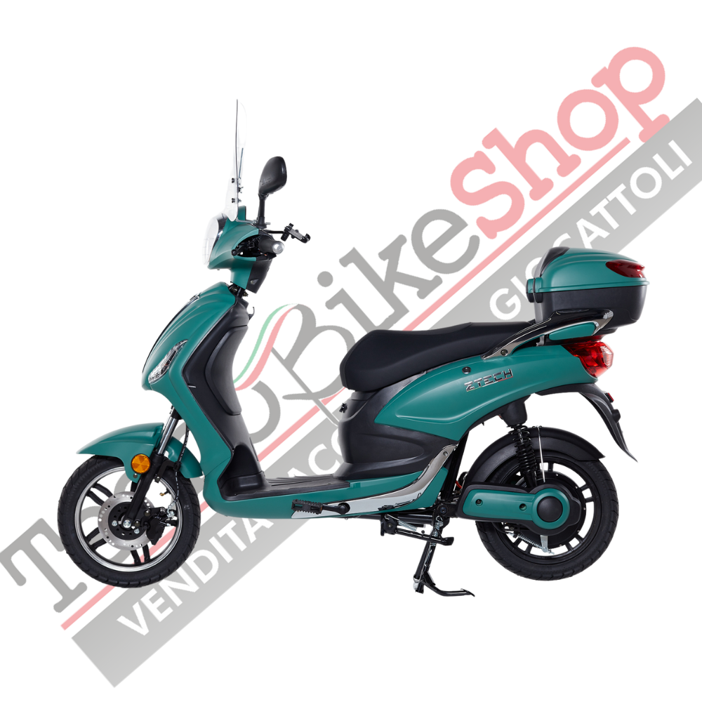 Image of Bici Elettrica Scooter Z-TECH ZT-09-FL 1000W 20Ah 60V Batteria Litio-Verde