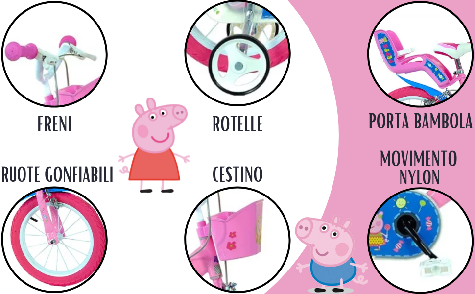 Bici peppa pig 2025 14